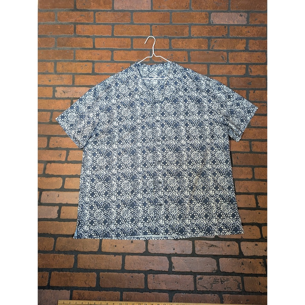 01.Algo Performance Men's 3XL Oversized Quick Dry‎ Golf Button Up Shirt UPF